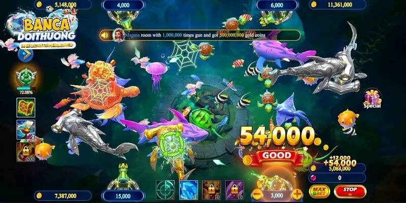 Chiến thuật tối ưu hệ số cá trong game 